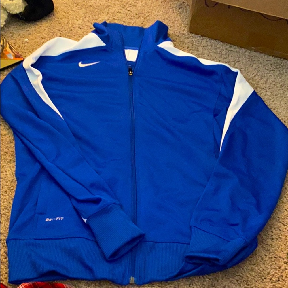 Nike dri fit zip up